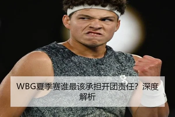 WBG夏季赛谁最该承担开团责任？深度解析